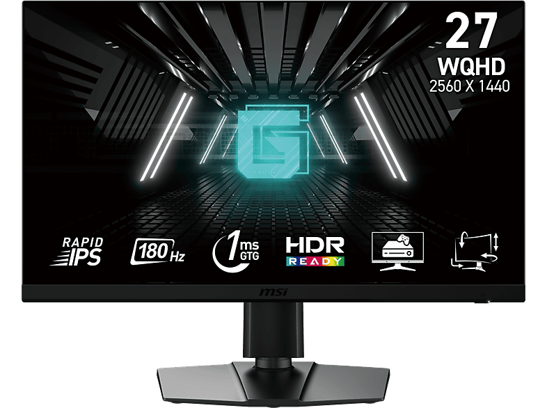 MSI Monitor G272qpf E2 - 27 Inch Wqhd Ips (in-plane Switching)