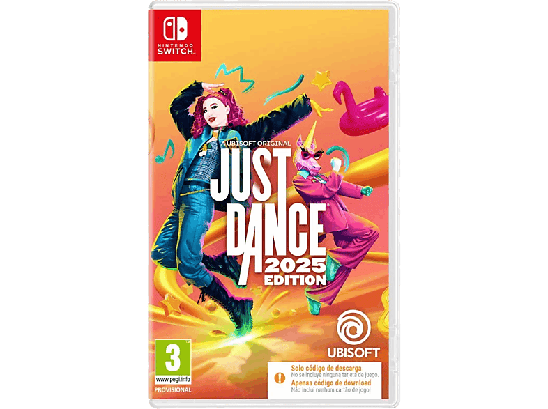 Nintendo Switch Just Dance 2025 (Código en la caja)