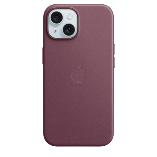 Apple iPhone 15 FineWoven Case with MagSafe Mulberry