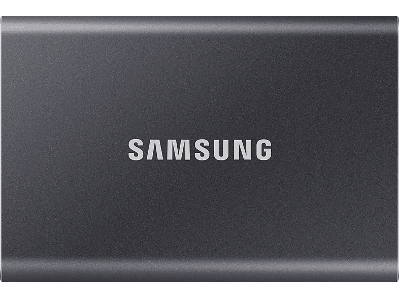 SAMSUNG Portable SSD T7 Festplatte, 4 TB SSD, extern, Titan Gray