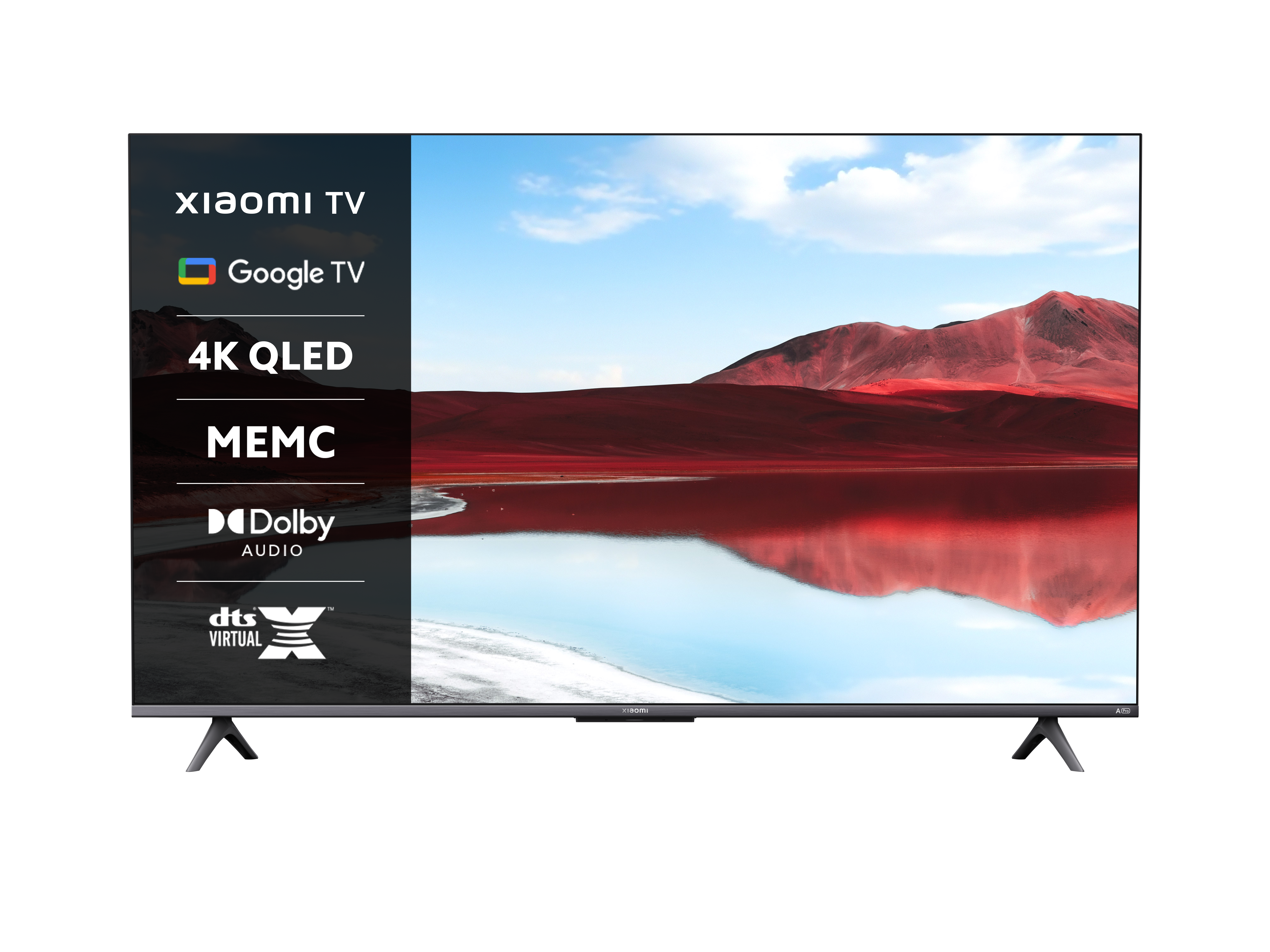 Xiaomi TV z Google TV, 4K QLED, MEMC, Dolby Audio i DTS Virtual:X.