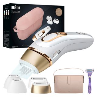 BRAUN PL5347 SILK-EXPERT PRO IPL-Haarentfernungsgerät Weiß/Gold