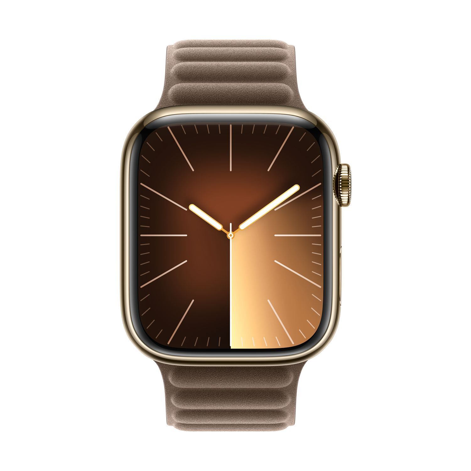 APPLE Armband voor Apple Watch 45 mm Taupe Magnetic Link S/M (MTJE3ZM/A)