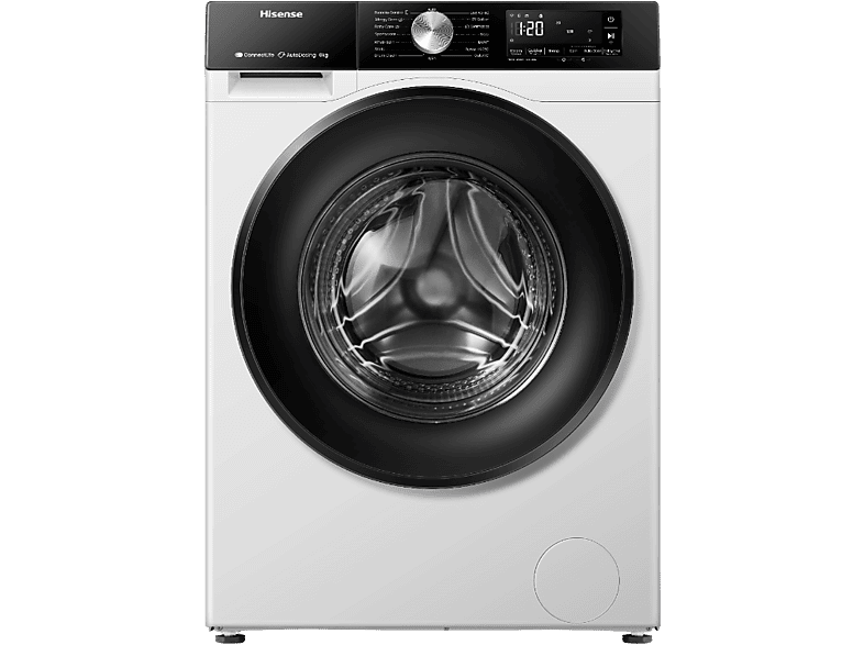 Hisense WF3S8045BW3 Waschmaschine (8 kg, 1400 U/Min., A, Frontlader)