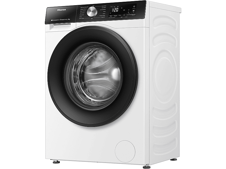 Hisense WF3S8045BW3 Waschmaschine (8 kg, 1400 U/Min., A, Frontlader) — Foto 3 von 4