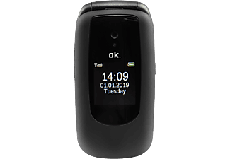 OK. OMP 120-1 Fekete Kártyafüggetlen Mobiltelefon