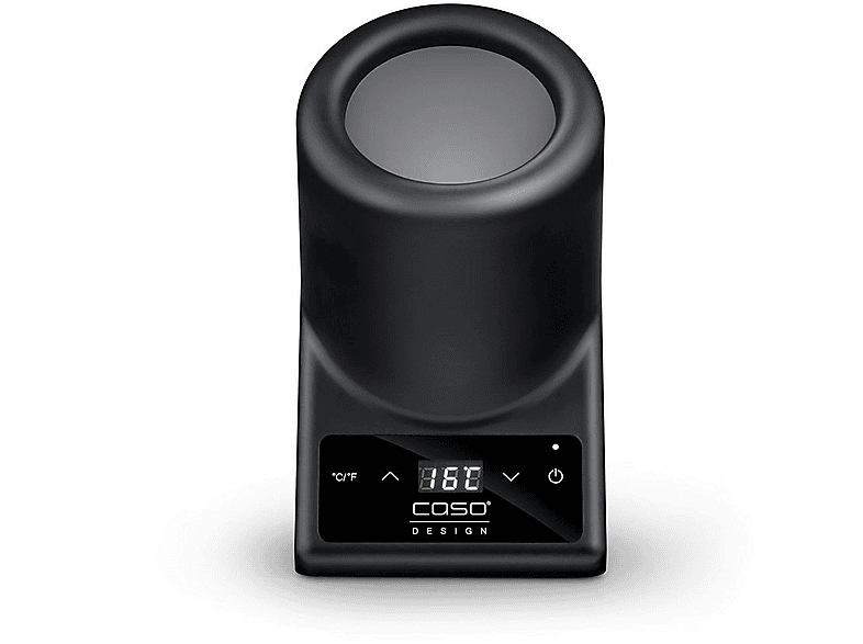 Caso 615 Vinocase Weinkühler (5 - 18 °C, Schwarz, für 1 Flasche von bis zu 9 cm Ø ) — Foto 2 von 4