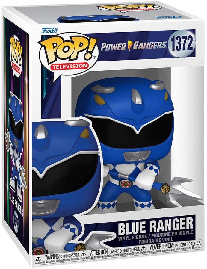 FUNKO POP TV: Mighty Morphin Power Rangers 30th - Blue Ranger figura #1372 (FU72155)