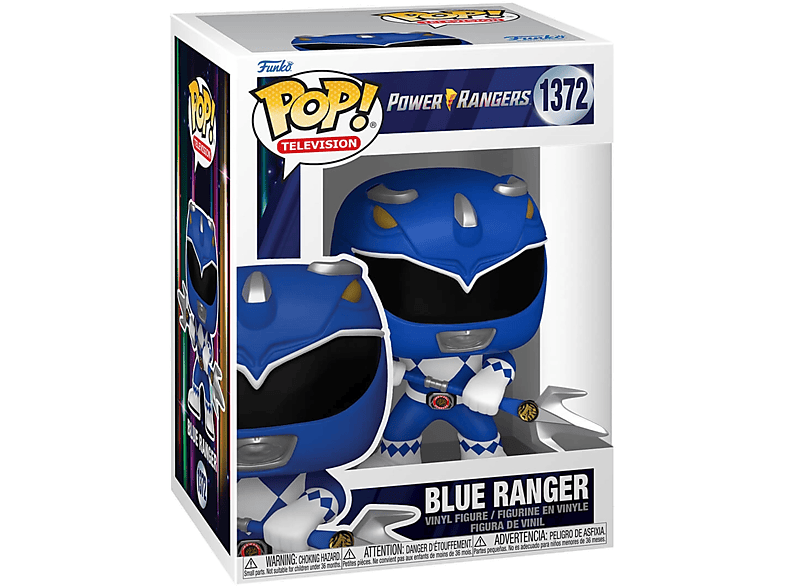 FUNKO POP TV: Mighty Morphin Power Rangers 30th - Blue Ranger figura #1372 (FU72155)