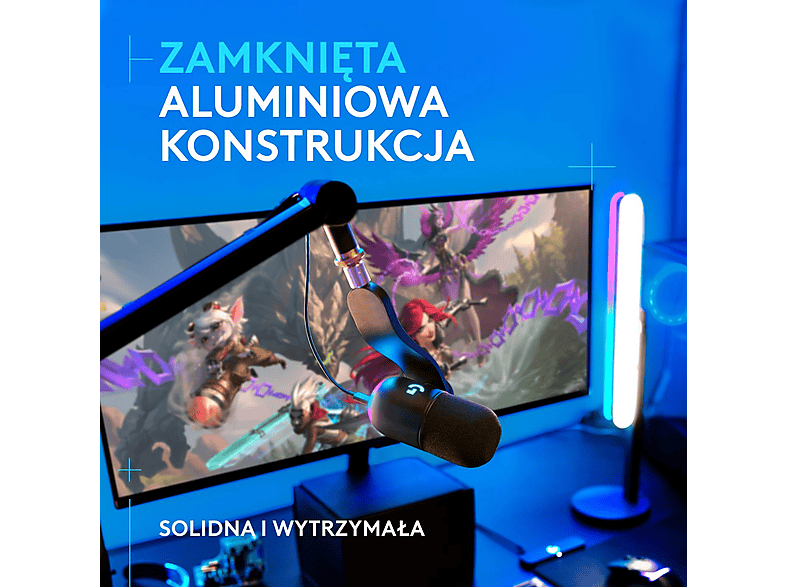 Ramię mikrofonowe LOGITECH Compass 955-000076 Obciążenie głowicy 1.1 kg – zdjęcie 2