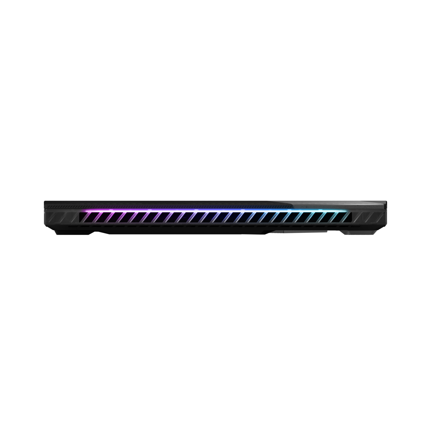 Vue latérale d'un ordinateur portable noir. Emplacement pour carte SD, USB et port visibles.