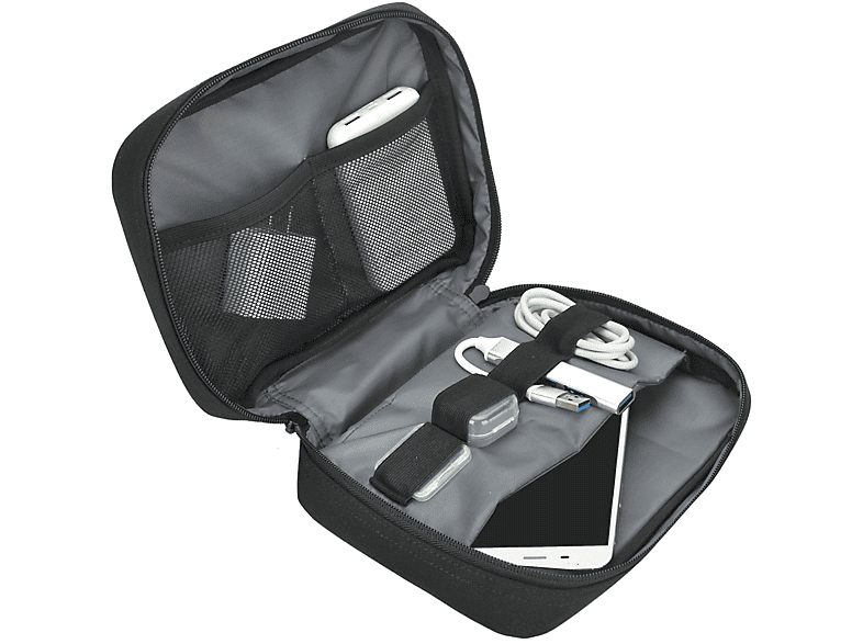 ISY ITB-4000 RPet Gadget Organizer, Schwarz — Foto 3 von 3