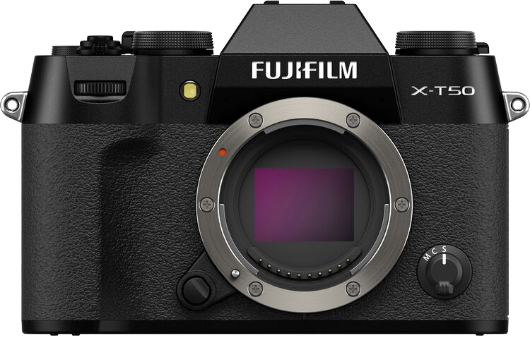 FUJIFILM X-T50 Tükör nélküli cserélhető objektíves fényképezőgép váz, fekete