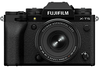 FUJIFILM X-T5/XF16-50mm Tükör nélküli cserélhető objektíves fényképezőgép váz és objektív kit, fekete