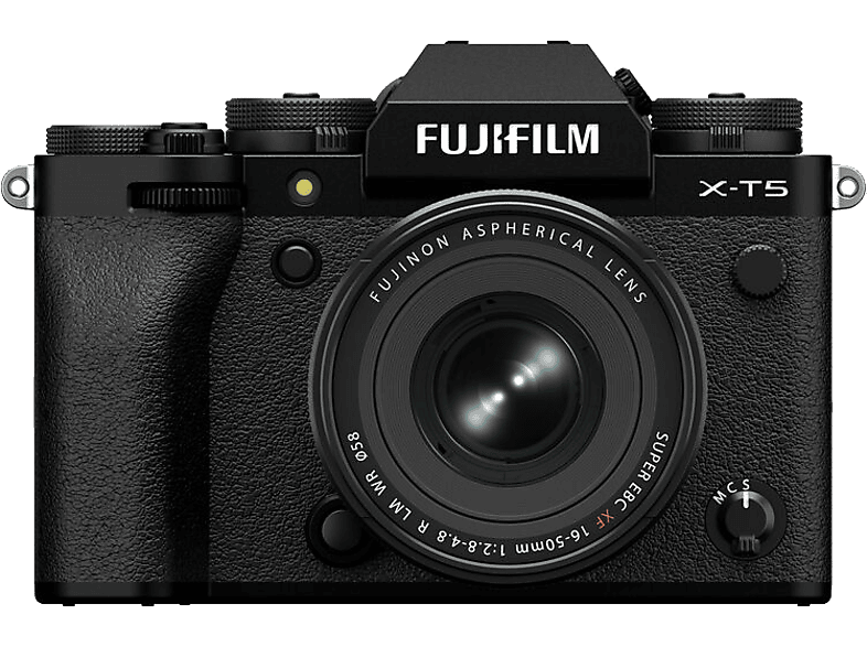 FUJIFILM X-T5/XF16-50mm Tükör nélküli cserélhető objektíves fényképezőgép váz és objektív kit, fekete