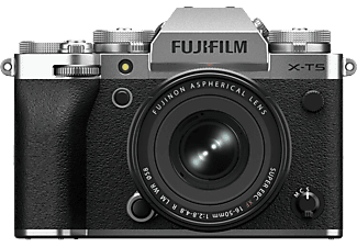 FUJIFILM X-T5/XF16-50mm Tükör nélküli cserélhető objektíves fényképezőgép váz és objektív kit, ezüst