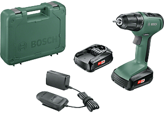 BOSCH Universal Drill 18V Akkumulátoros fúrócsavarozó, akkuval és töltővel (2x1,5Ah) (06039C8005)