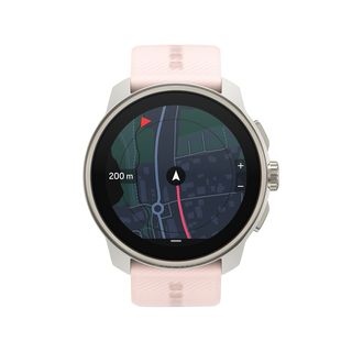 SUUNTO Race S Sportuhr Glasfaserverstärktes Polyamid Silikon, 125–175 mm (Zusatzarmband bis 215 mm), Powder Pink