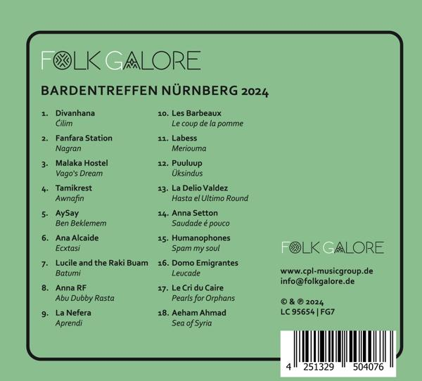 CD-Cover mit Trackliste und Summerfield Records Logo.