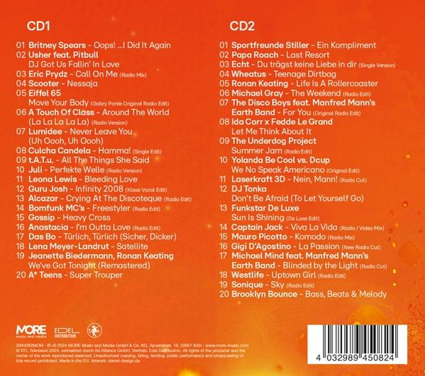 CD-Hülle mit zwei Discs. Text und Titellisten werden angezeigt.