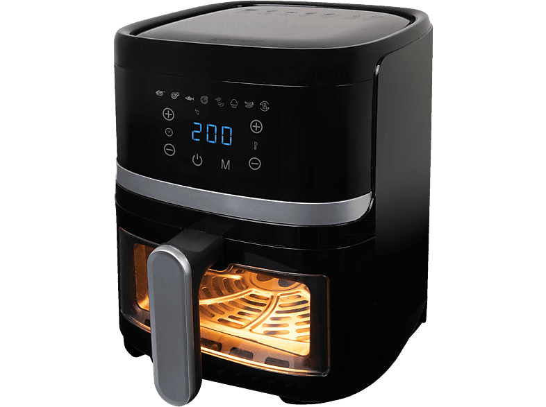 Koenic KAF 41323 B Friteuse à air chaud 3,7L 1300W