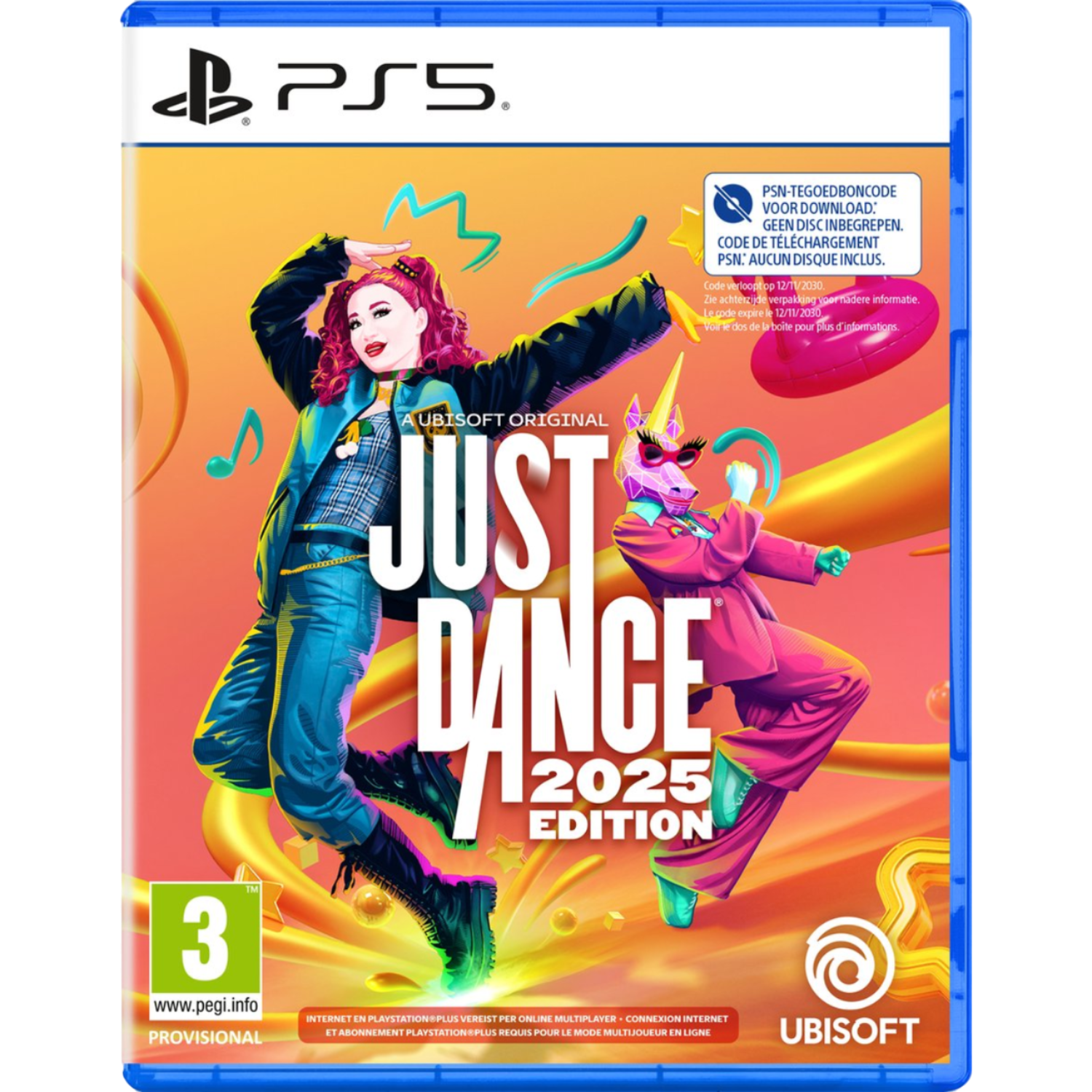 Ubisoft Just Dance 2025 (code In A Box) Playstation 5 afbeelding