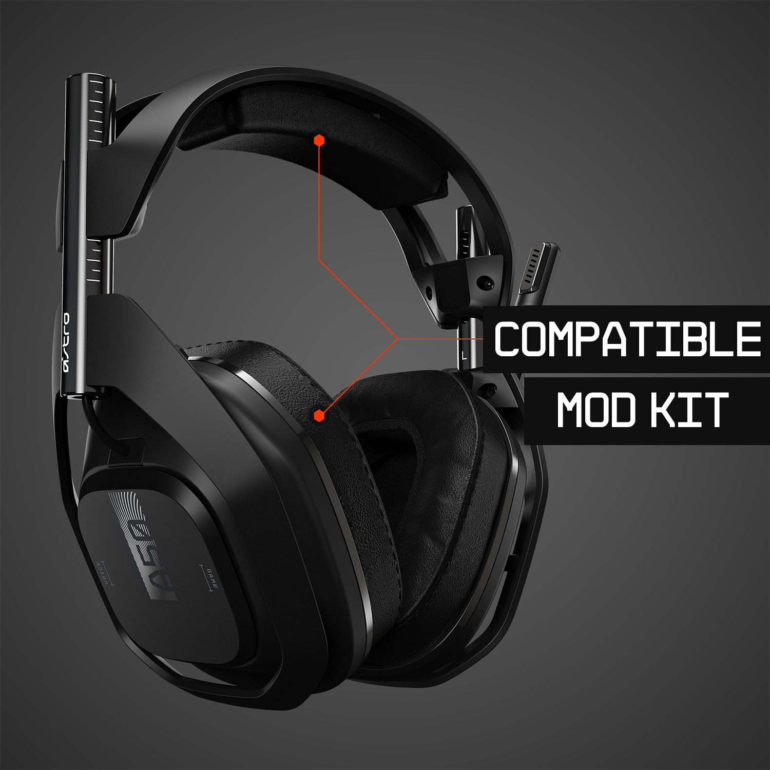 ASTRO GAMING HW 939-001676 ASTRO A50 WRLS + BASE STATION F/ PLAYST Over-ear Casque gamer Noir
