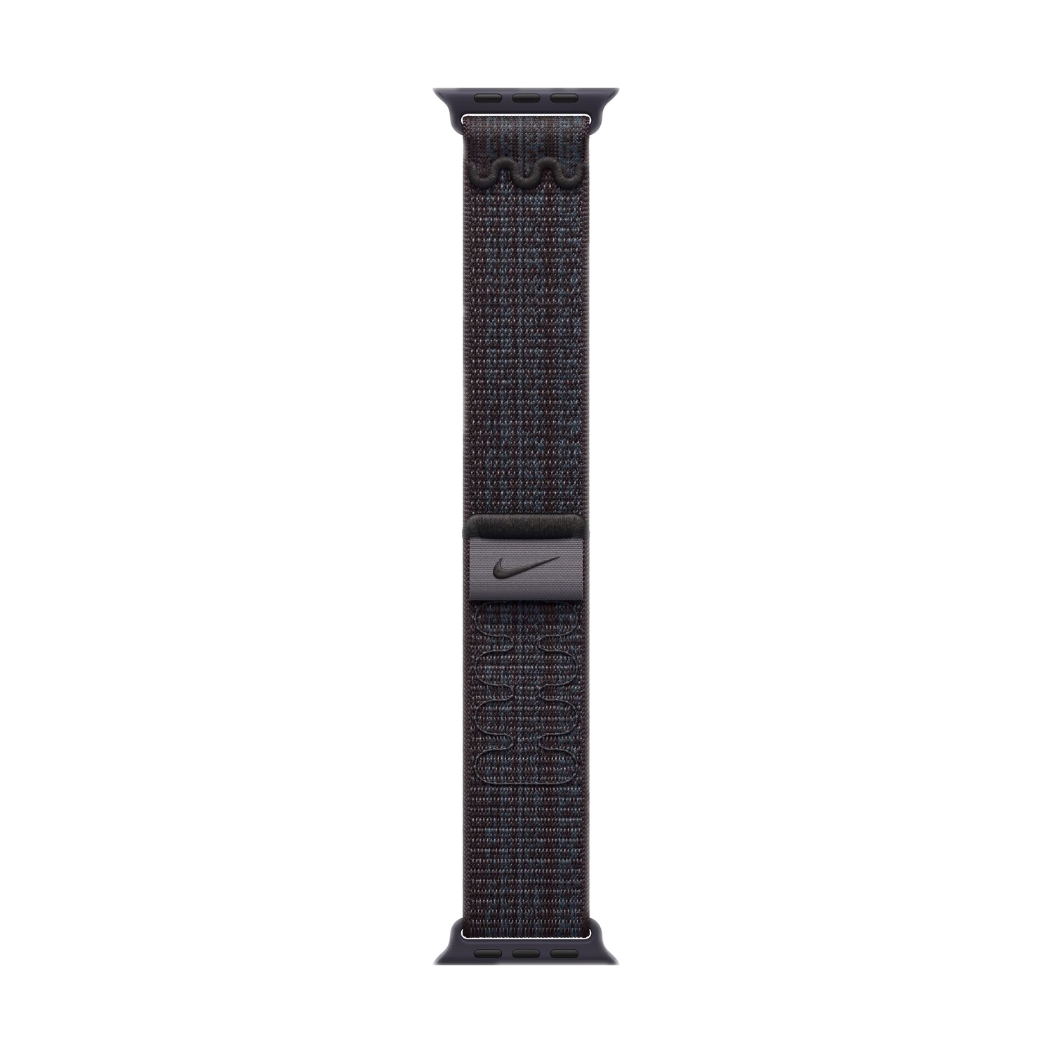 APPLE Armband voor Apple Watch 45 mm Nike Sport Loop Black/Blue (MUJX3ZM/A)