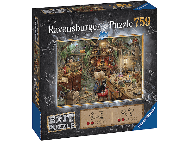Ravensburger EXIT Hexenküche 759 Teile (Ab 12 Jahren) Puzzle