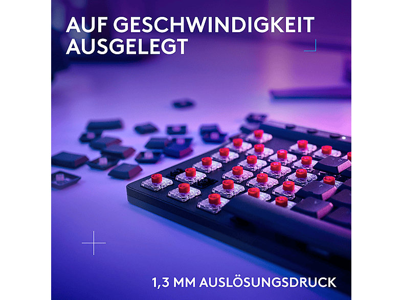 Thumbnail - LOGITECH G515 LIGHTSPEED TKL Linear, Gaming Tastatur, Mechanisch, Sonstiges, kabellos, Black