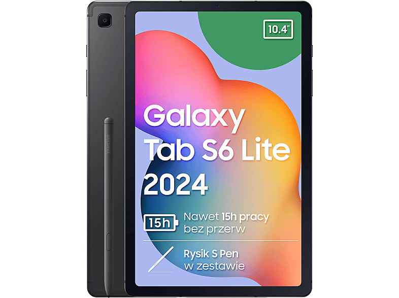 Tablet SAMSUNG Galaxy Tab S6 Lite 2024 10.4 Wi-Fi 4/64GB Szary + rysik S-Pen