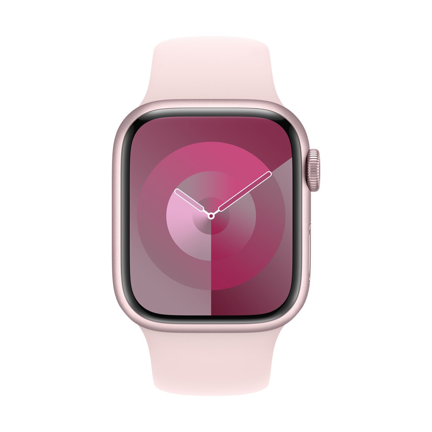 APPLE Bracelet pour Apple Watch 41 mm Light Pink Sport Band S/M (MT2Y3ZM/A)