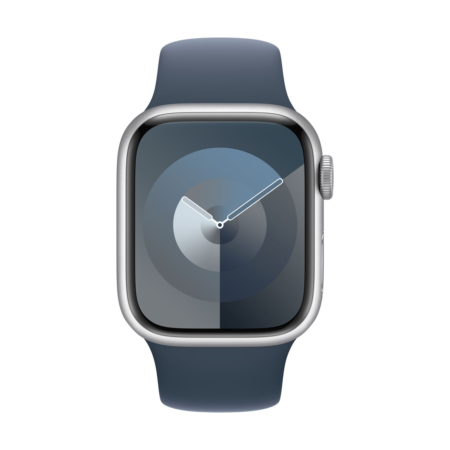 APPLE Bracelet pour Apple Watch 41 mm Storm Blue Sport Band S/M (MT2W3ZM/A)