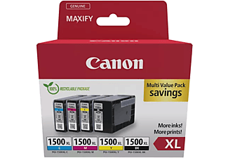 CANON PGI-1500XL (34,7 ml + 3x12 ml) BK/C/M/Y fekete+színes tintapatron multipack (9182B010)