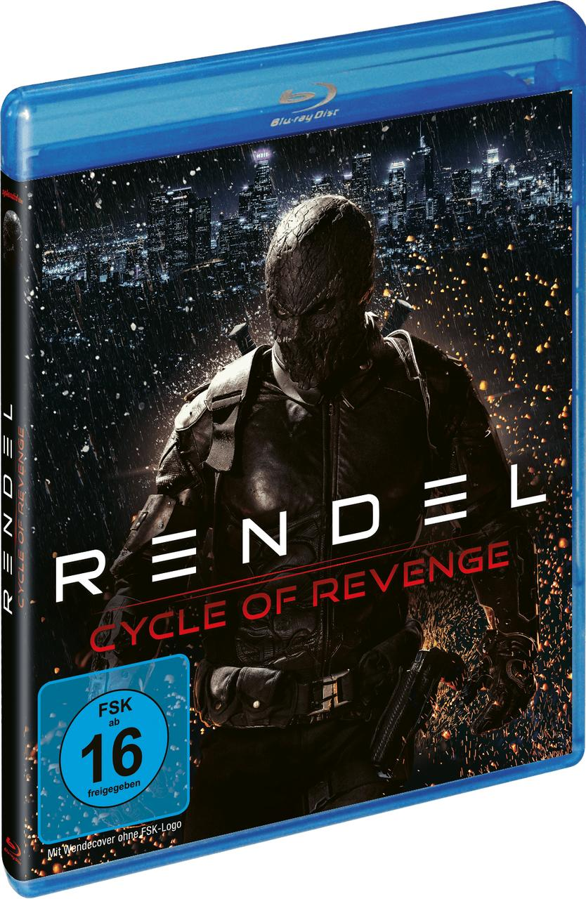 Eine Blu-ray-Hülle für den Film 'Rendel: Cycle of Revenge'.