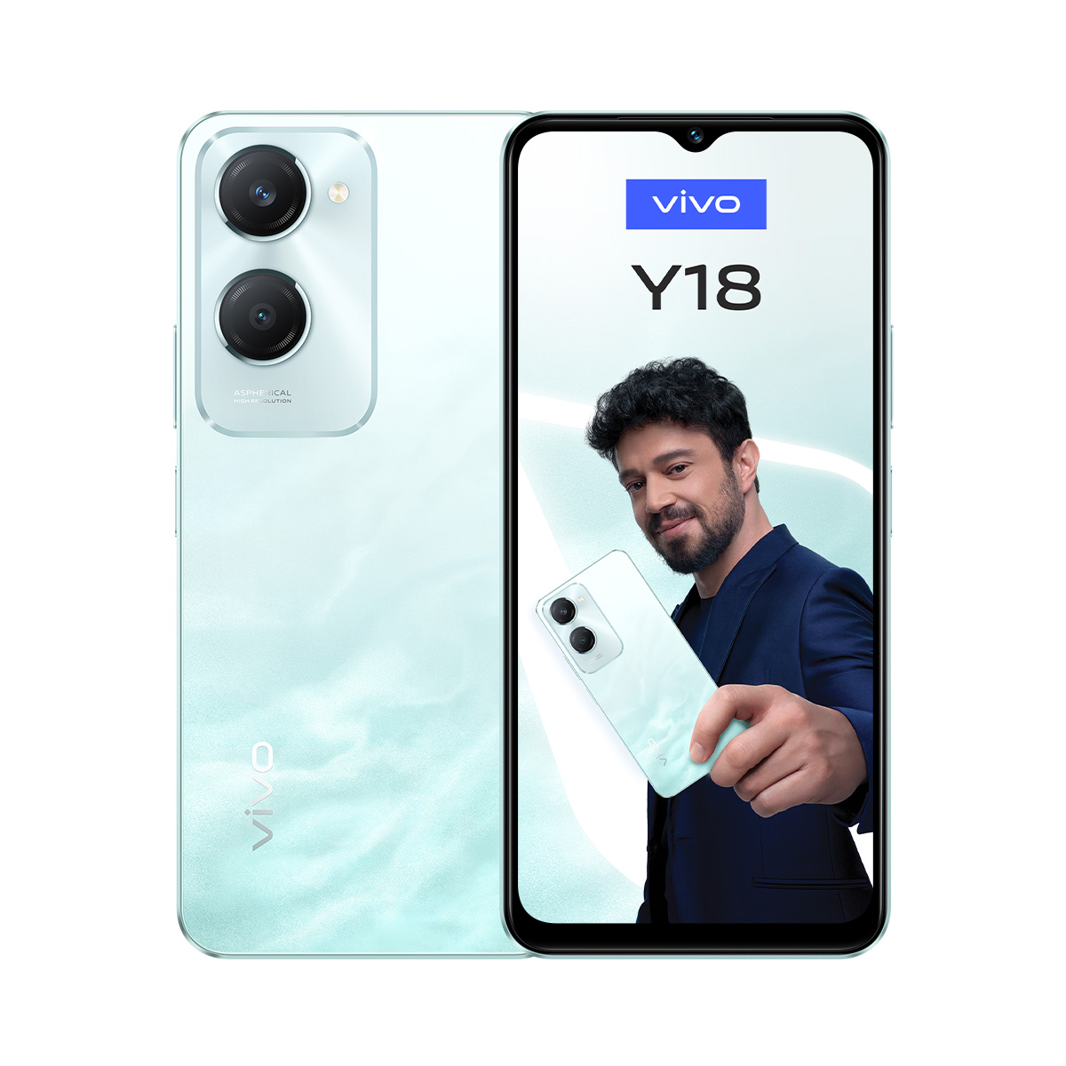 VIVO Y18 8/128 GB Akıllı Telefon Gök Mavisi