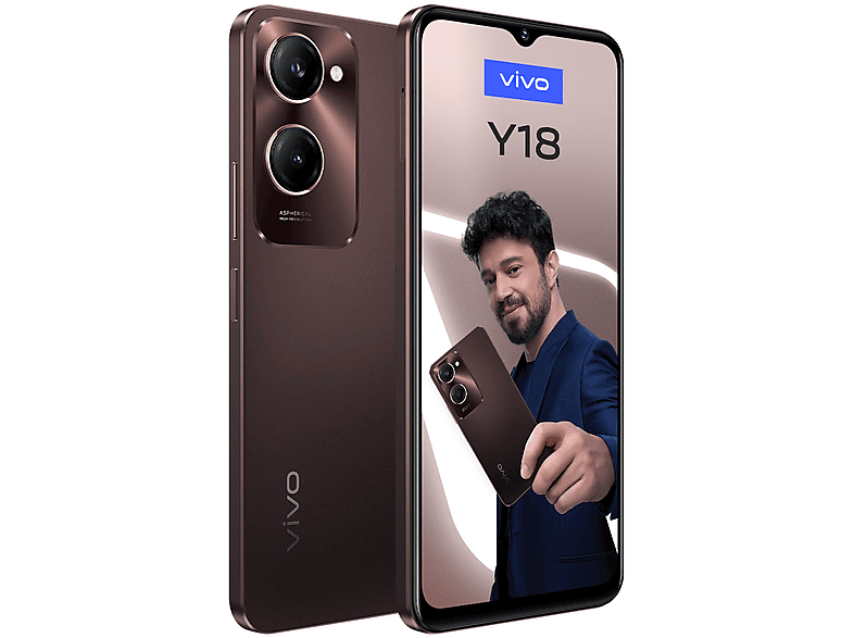 VIVO Y18 8/256 GB Akıllı Telefon Kızıl Kahve_1