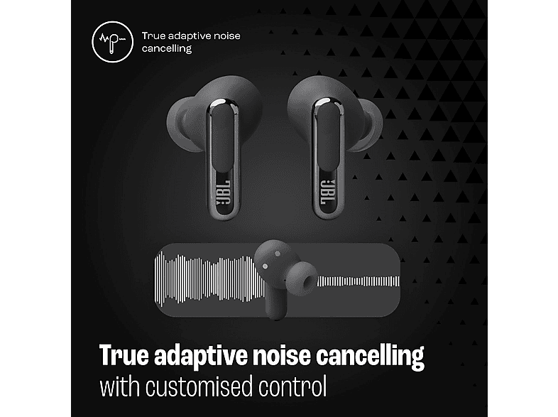 JBL Live Beam 3, In-ear Kopfhörer Schwarz