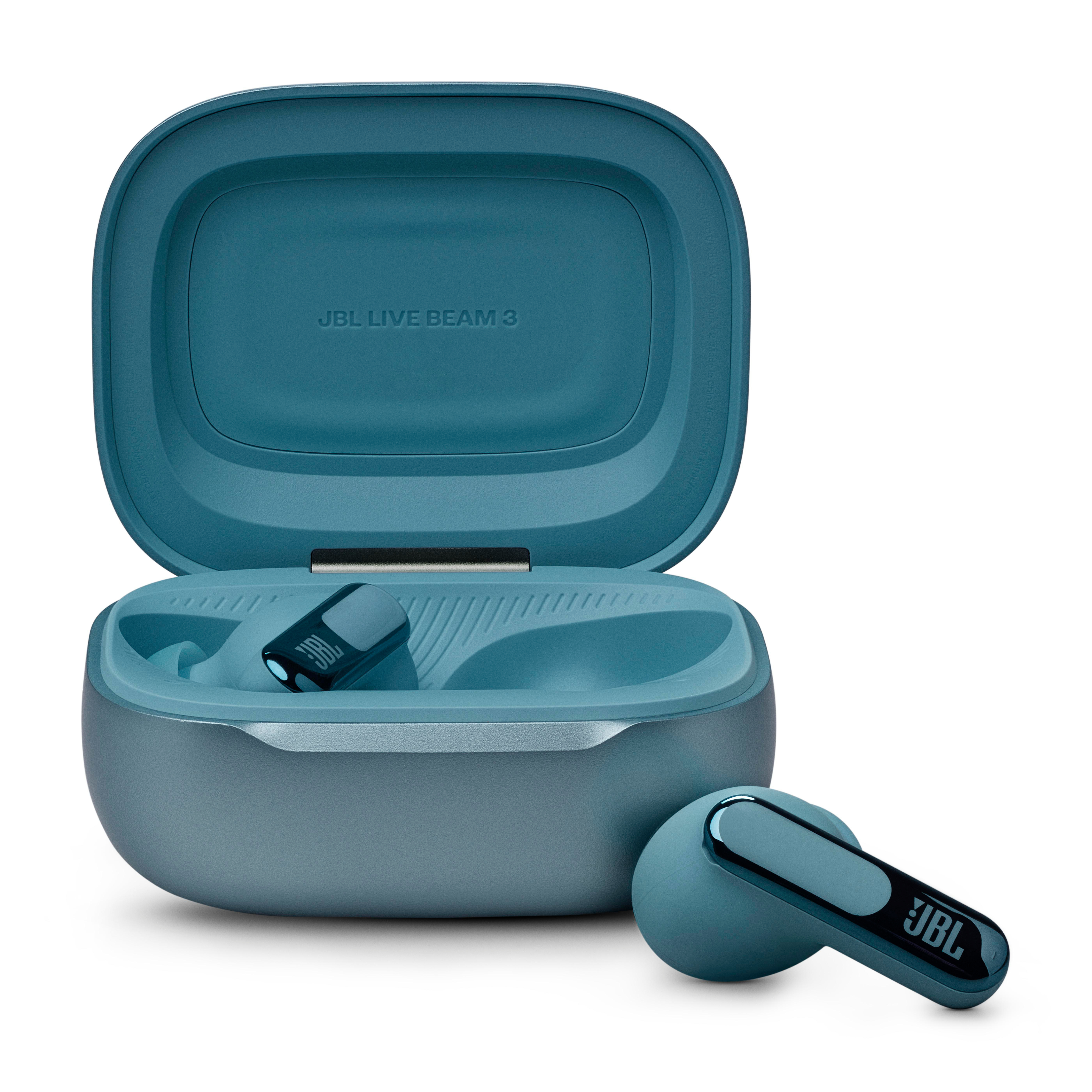 JBL LIVE BEAM 3 ブルー ワイヤレスイヤホン JBL Live Beam 3, In-ear Kopfhörer Blau | MediaMarkt
