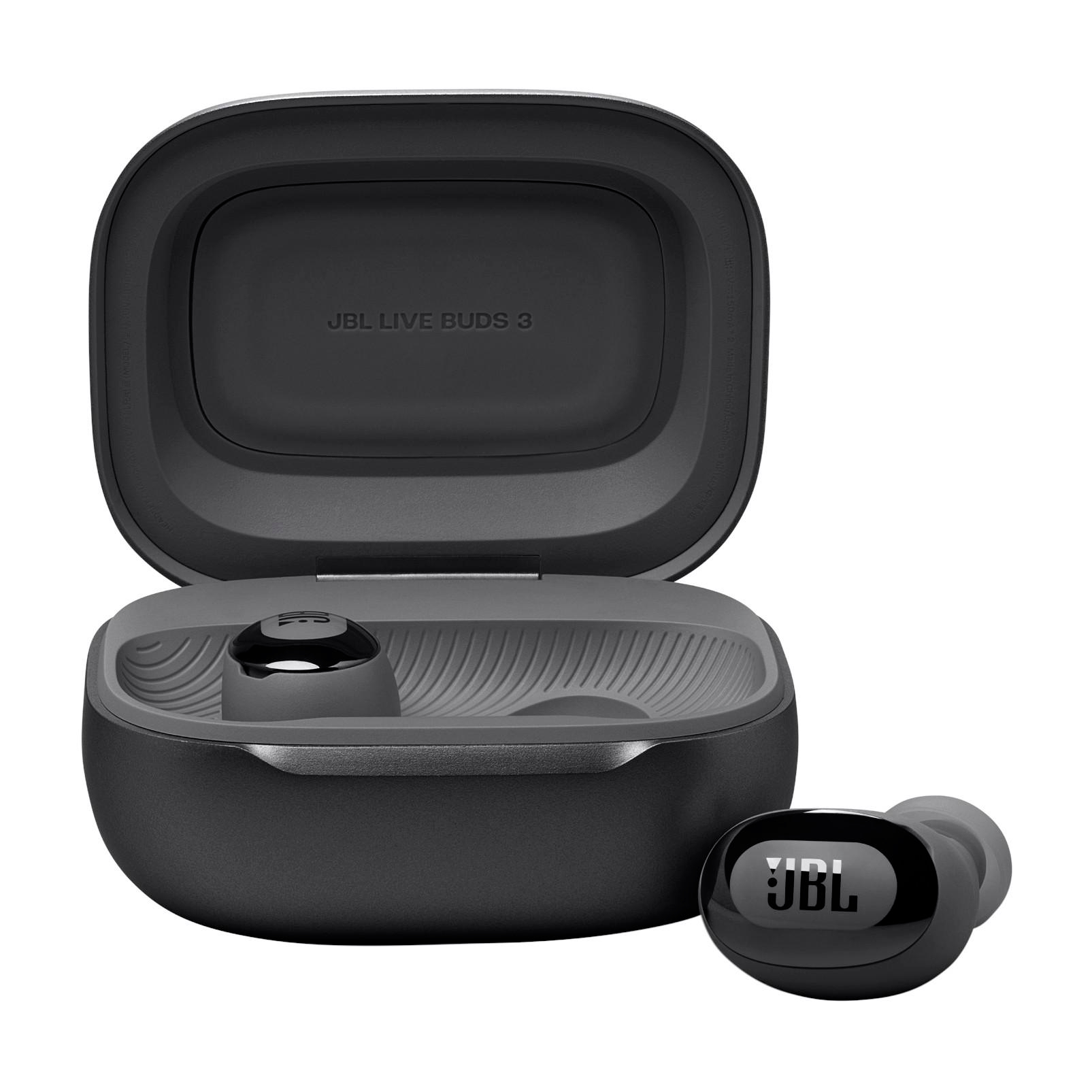 Kopfhörer JBL Live Buds 3, In-ear Kopfhörer Schwarz Schwarz 