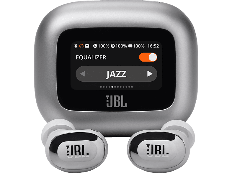 JBL Live Buds 3, In-ear Kopfhörer Silber