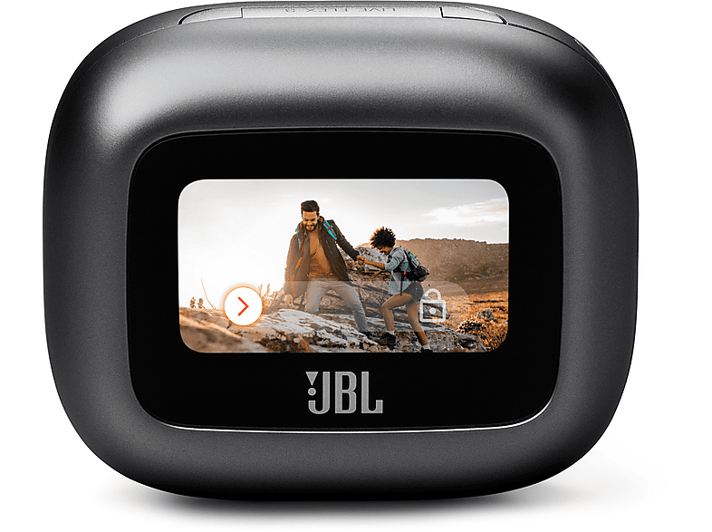 JBL Live Flex 3 - Kabelloser In-Ear Noise Cancelling Kopfhörer mit Smart Charging Case - Schwarz