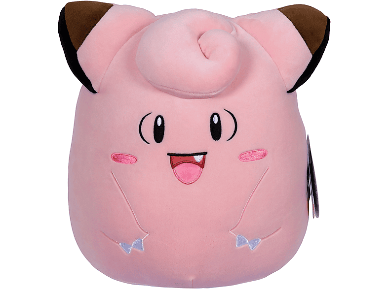 JAZWARES Pokémon - Squishmallow - Piepi ca. 35 cm Plüschfigur Polyesterfasern, Polyesterfilz