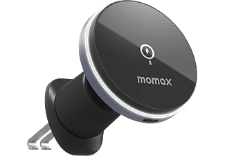 MOMAX Q.mag Mount 5 15W Magnetic Wireless Şarjlı Araç İçi Telefon Tutucu