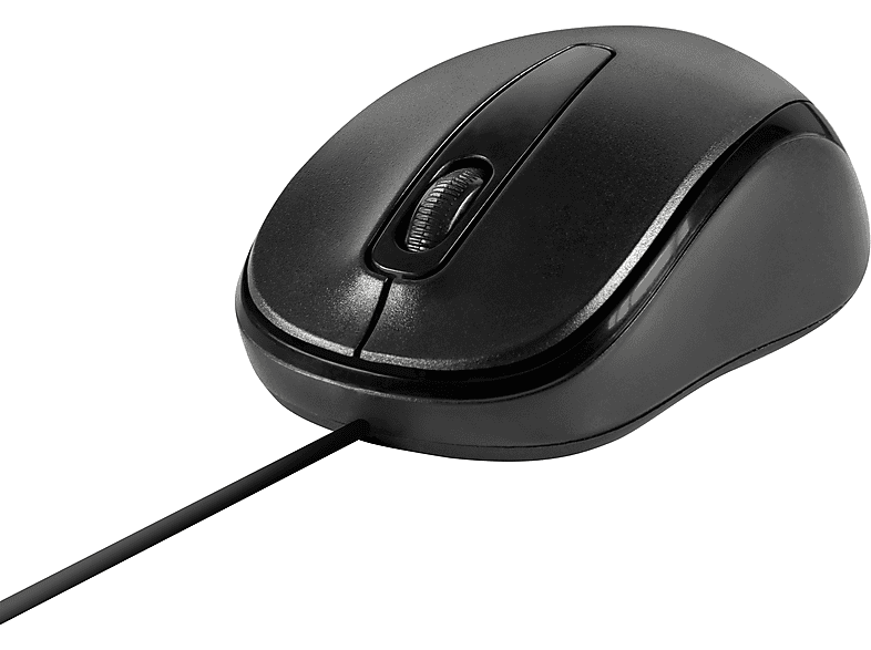 ISY ICM-1000-1 Kabelgebundene Maus, Schwarz — Foto 2 von 4