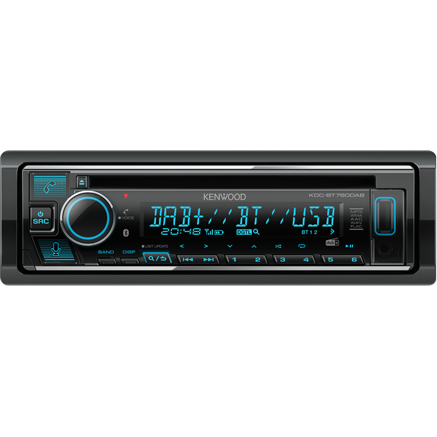 KENWOOD Autoradio (KDC-BT760DAB)