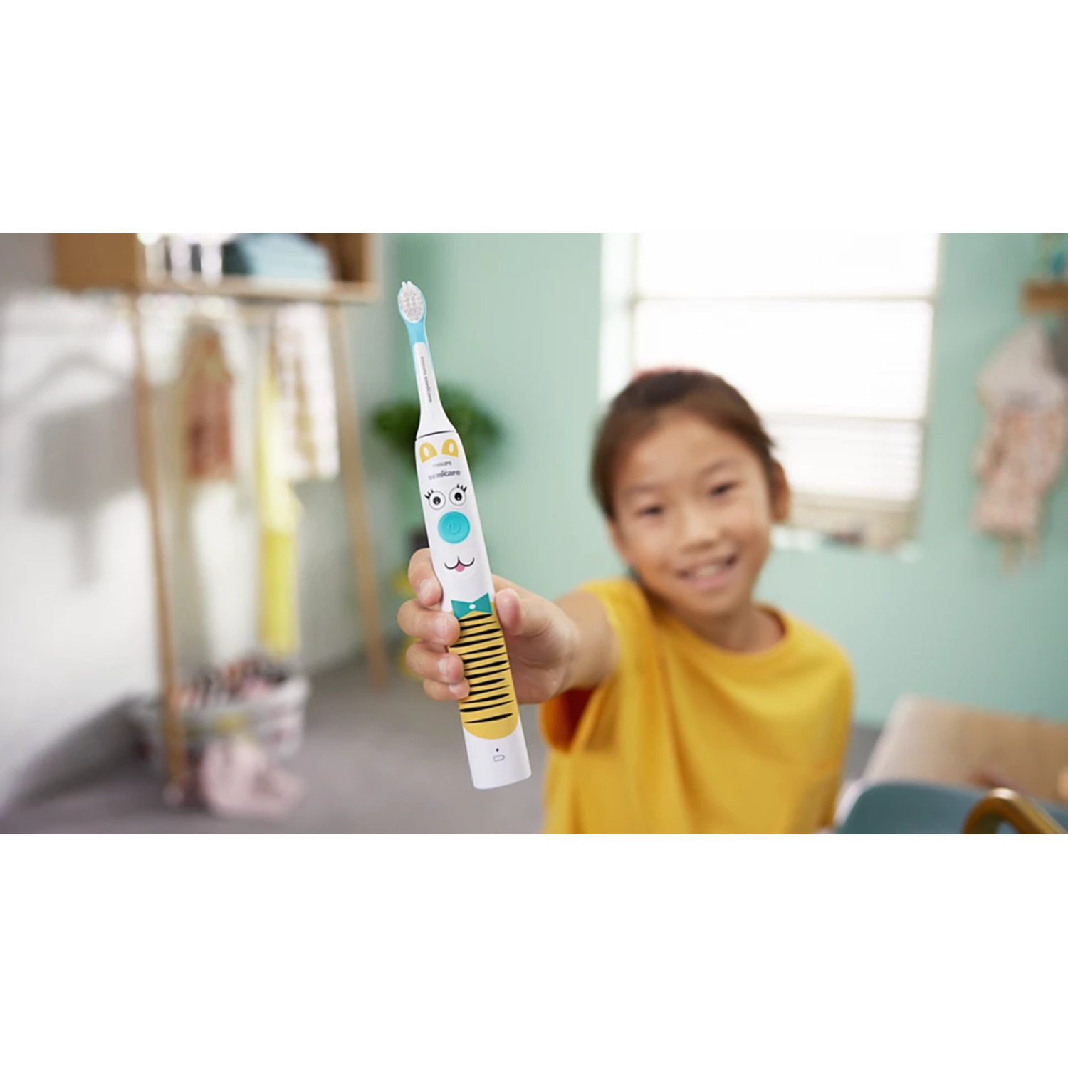PHILIPS Sonicare For Kids HX3601/01 - Elektrische tandenborstel voor kinderen vanaf 3 jaar
