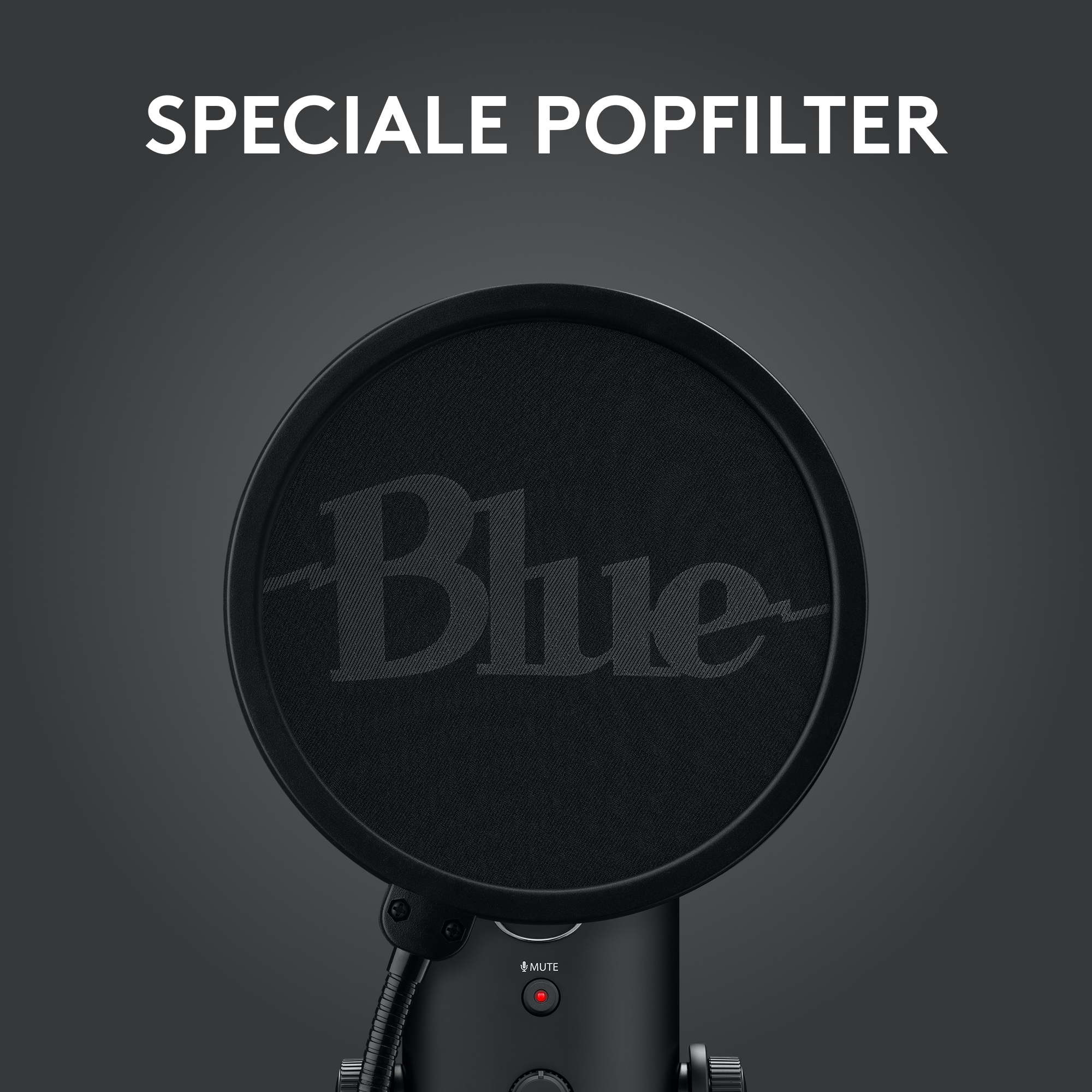 BLUE MIC Streamingmicrofoon kit Yeti Game Blackout (988-000528)