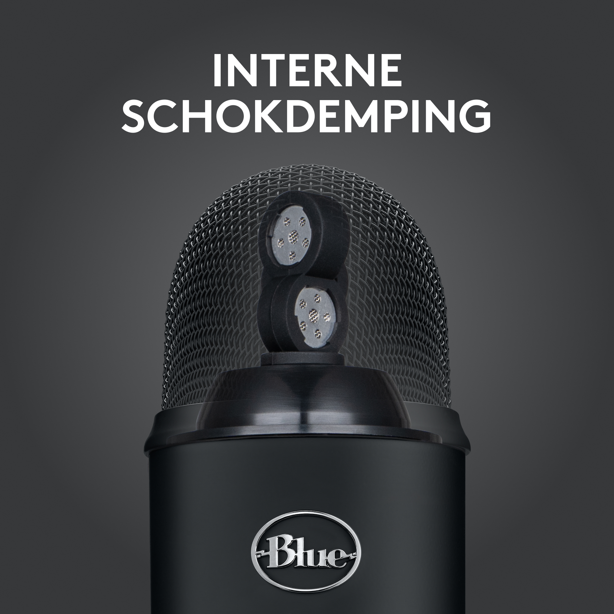 BLUE MIC Streamingmicrofoon kit Yeti Game Blackout (988-000528)