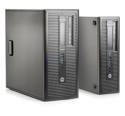 HP Desktop PC ProDesk 600 G1 TWR Desktop-PC, Intel® Core™ i3-4130, 4 GB RAM HDD, Schwarz